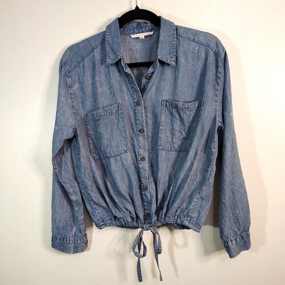 FUN Casual BOHO Blouses BUNDLE Sz SMALL Women's Long & Short Sleeve MIXED LOT - Picture 8 of 10